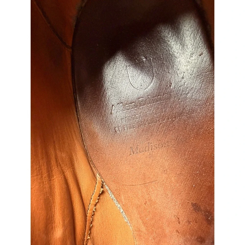 Allen Edmonds Madison Avenue Cap Toe Oxford Brown Leather Dress‎ Shoes 13D USA
